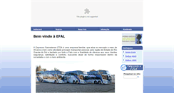 Desktop Screenshot of efal.com.br