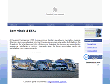 Tablet Screenshot of efal.com.br